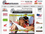 Sun Honda Website