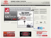 Sunny King Toyota Website