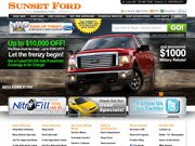 Sunset Ford Website