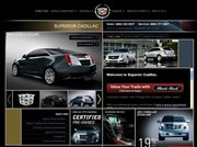 Superior Pontiac Cadillac Website