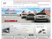 Superior Nissan of Conway Website