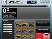 Sussman Mazda Website