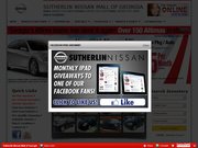Sutherlin Nissan Website