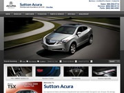 Sutton Acura Website