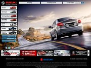 Suzuki Automotive Website