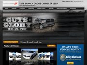 Tate Dodge New Cars & S Website