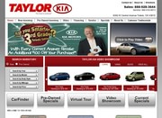 Taylor Kia Website