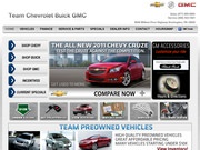 Team Chevrolet Buick Cadillac Website