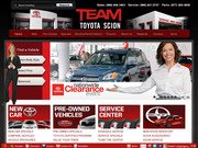 Team Toyota Scion Website