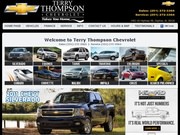 Thompson Terry Chevrolet Website