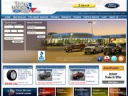 Texas Motors Ford Website