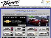 Thomas Chevrolet Buick Website