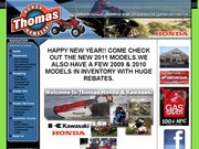Thomas Honda & Kawasaki Website