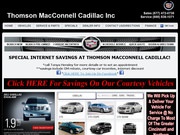 Cadillac Thomson Macconnell Cadillac Website
