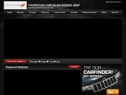 Thornton Chrysler Dodge & Jeep Website