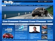 Thrifty Car Sales Website