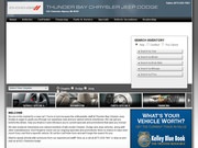 Thunder Bay Chrysler Jeep Dodge Website