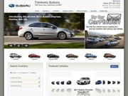 Timmons Subaru Website