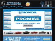 Tipton Honda Website