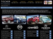 Tischer Acura Nissan Website