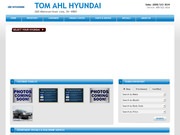 Tom AHL Dealerships – Hyundai Sales Website