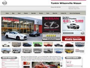 Ron Tonkin Nissan Website