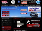 Toyota Center of Columbia Website