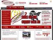 Toyota Direct Website
