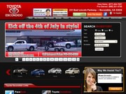 Toyota Escondido Website