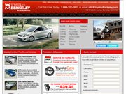 Berkeley Toyota – Used Car Lot Website