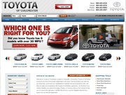 Toyota of Colchester Website