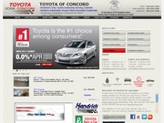 Toyota of Concord Website
