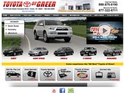 Toyota of Greer Website