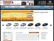 Toyota of Longview Website