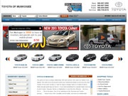 Toyota of Muskogee Website