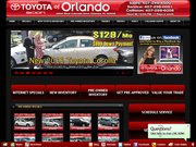 Toyota of Orlando Website
