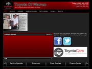 Toyota Volvo & Jaguar of Warren Website