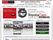Toyota Towne of Simi Valley Website