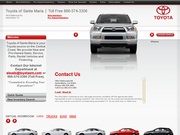 Toyota of Santa Maria Website