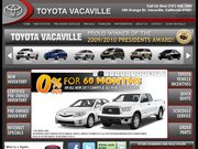 Lithia Toyota of Vacaville Website