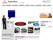 Toyota West Website