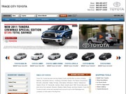 Trace City Toyota Website