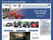 Tracy Dodge Chrysler Jeep Website