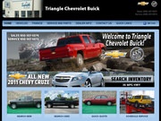 Triangle Chevrolet Buick Website