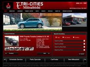 Tri Cities Mitsubishi Website