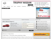 Trophy Nissan Website