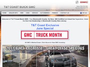 Coast Buick Pontiac GMC Website