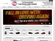 Tuttle Click Jeep Dodge Hyundai Suzuki Mitsubishi Chrysler Website