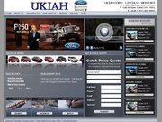 Ukiah Ford Website