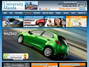 University Mazda Website